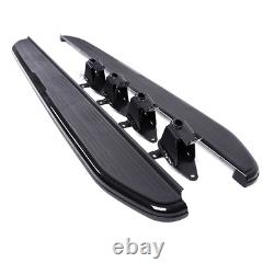 For Range Rover Evoque Dynamic Side Steps Running Board Aluminium OE Style Black