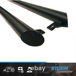 For Toyota Proace 2016 Onward Mwb Lwb Side Styling Bars Steps 70mm Pair In Black