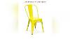 Free Shipping Yellow Powder Coated Side Chair Unboxing