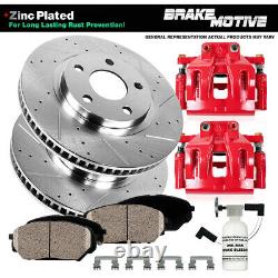 Front Brake Calipers And Rotors + Pads For Jeep Cherokee Grand Cherokee Wrangler