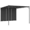 Garden Gazebo with Side Curtain Pavilion Shelter Outdoor Party Tent vidaXL