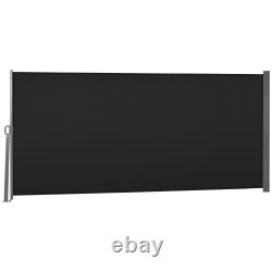 Garden Retractable Deck Side Awning Screen Fence Privacy Divider