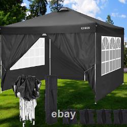 Gazebo 3x3/3x6m Heavy Duty Waterproof Tent Marquee Garden Wedding Party with4Sides