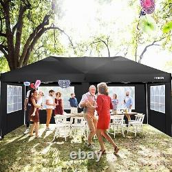 Gazebo 3x3/3x6m Heavy Duty Waterproof Tent Marquee Garden Wedding Party with4Sides