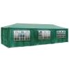 Gazebo Garden Metal Pergola with Sides Shelter Camping UV Protection Waterproof