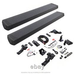 Go Rhino 20450674PC E1 Electric Running Board Kit For 18-24 Jeep Wrangler 4 Door