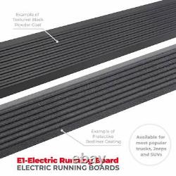 Go Rhino 20450674PC E1 Electric Running Board Kit For 18-24 Jeep Wrangler 4 Door