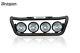 Grill Bar D + Step Pad + Side LEDs x2 To Fit Volvo FM5 2021+ Powder coated BLACK