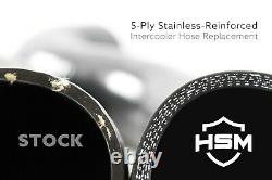 H&S Silicone OEM Intercooler Pipe Upgrade Kit 17-19 Ford 6.7L Powerstoke Diesel