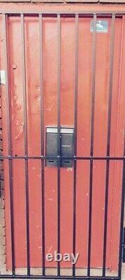 Heavy Duty Steel Security Door, Gate. Metal Garden Side Gate / Wrought Iron Gate