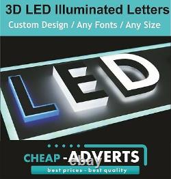 LED LightBox double sided 100cm x 50cm + powder coated frame