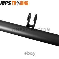 Land Rover Defender 110 2020on Side Tubes in Black UK MADE L663-D110-T-BLK