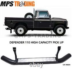 Land Rover Defender 110 2dr Hi-Capacity XS Side Steps SilverTread D110-XS-HC-SIL