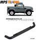 Land Rover Defender 90 Pick Up Fire and Ice Side Steps Black Tread Pair D90-FI-B