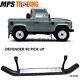 Land Rover Defender 90 Pick Up XS Side Steps Silver Tread Pair D90-XS-SIL