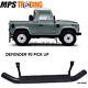 Land Rover Defender 90 Pickup XS Side Steps Black Tread Pair D90-XS-BLK