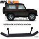 Land Rover Defender 90 Station Wagon XS Side Steps Black Tread Pair D90-XS-BLK