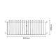 Large Metal Garden Side Gate Fence Scroll Driveway Gates Panel Patio Barriers UK