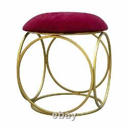Living Room Sitting Round Ottoman Coffee Table Sofa Bed Side Nesting Table Stool