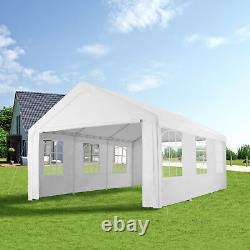 Marquee Festival Tent Garden Pavilion Camping Sun Waterproof Side Panels USED