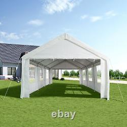 Marquee Festival Tent Garden Pavilion Camping Sun Waterproof Side Panels White