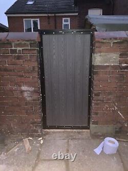 Metal And Composite Side Garden Gate