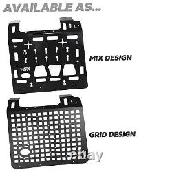 Molle Grid Plate Kit for New Defender L663 110 side accessory mount left carrier