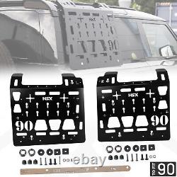 Molle Plate Kit L+R for New Defender L663 90 side accessory mount gear carry