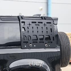 Molle Plate Kit L+R for New Defender L663 90 side accessory mount gear carry