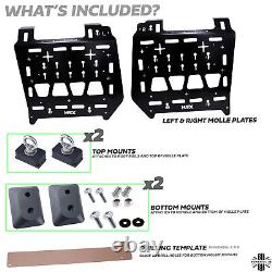 Molle Plate Kit PAIR for Land Rover Discovery 3/4 side accessory mount left gear