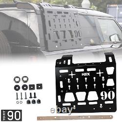 Molle Plate Kit for New Defender L663 90 side accessory mount gear carrier Right