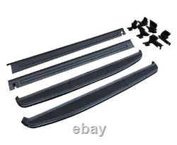 New All Black Edition Side Steps Running Boards For Range Rover Sport