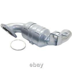 New Catalytic Converter Rear Powdercoated silver For Jaguar X-Type 2003 2002