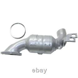 New Catalytic Converter Rear Powdercoated silver For Jaguar X-Type 2003 2002