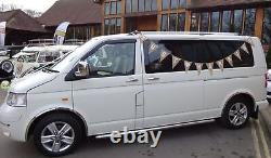 OE Style Stainless Steel Side Bars for Volkswagen Transporter T6 SWB