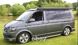 OE Style Stainless Steel Side Bars for Volkswagen Transporter T6 SWB