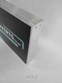 One-sided LED Light Box 45x45 cm Custom Shop Sign Display