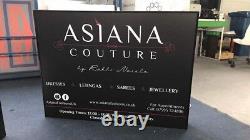 One sided LED Projected Signs 70x30 cm Custom Shop LED LIGHT BOX Display