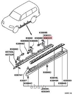 RIGHT SIDE STEP BRACKET FRAME MITSUBISHI PAJERO SHOGUN V78W MK3 3.2 DiD