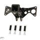 RT Pro RTP5801119 Black Powder Coated Hitch Mount For Polaris 900