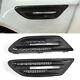 Real Carbon Fiber Air Flow Side Fender Vents Mesh Grille for BMW 5 F10 M5 Sedan