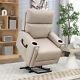 Riser and Recliner Chair with Vibration Massage, Heat, Cup Holder, Side Pocket