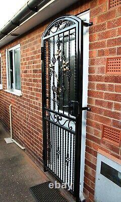 Security Doors. Steel Iron Metal Gate. Garden Gate. Side Gate. Handmade. Handforged