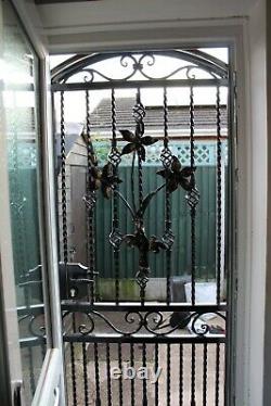 Security Doors. Steel Iron Metal Gate. Garden Gate. Side Gate. Handmade. Handforged