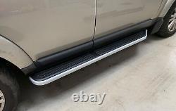 Side Steps For Land Rover Discovery 3 4 Running Boards Black Silver 2004-2016 UK