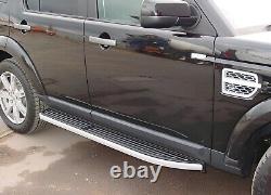 Side Steps For Land Rover Discovery 3 4 Running Boards Black Silver 2004-2016 UK