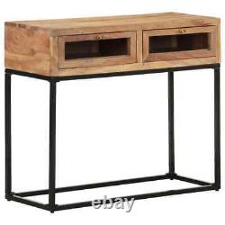 Solid Acacia Wood Console Table Accent Side Hall End Desk Furniture vidaXL
