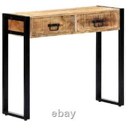 Solid Mango Wood Console Table Hall Table Side Table Dressing Table vidaXL