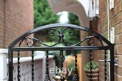 Steel Iron Metal Gate, Security Gate, Garden Gate. Side Gate. Handmade. Handforged