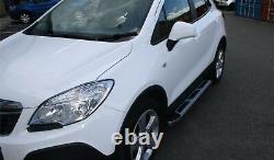 Suburban Side Steps Running Boards for Vauxhall Opel Mokka 2012-2019